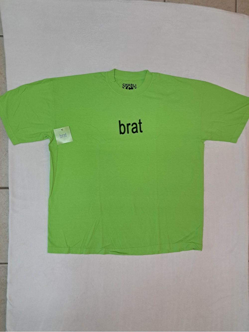 Charli XCX "Brat" T-Shirt - UNISEX MEN'S SIZED XL
